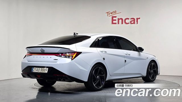 Hyundai Avante (CN7) 1.6 Turbo N Line Sport 2022 — фото 2