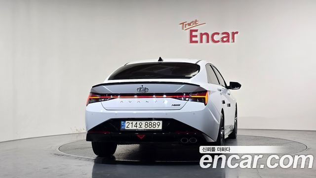 Hyundai Avante (CN7) 1.6 Turbo N Line Sport 2022 — фото 4