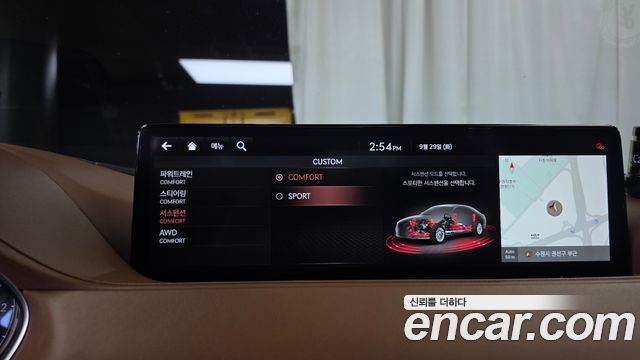 Genesis G80 (RG3) Gasoline 2.5 Turbo AWD 2021 — фото 16