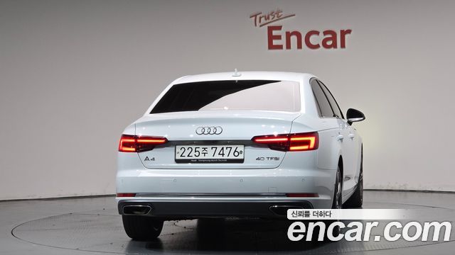 Audi A4 (B9) 40 TFSI Premium 2019 — фото 4