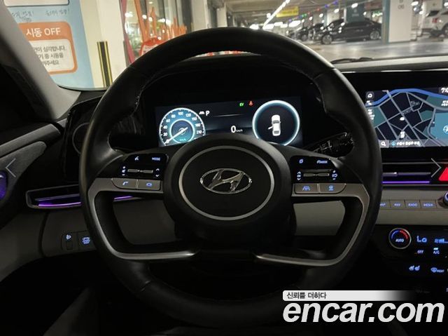 Hyundai Avante Hybrid (CN7) Inspiration 2021 — фото 9
