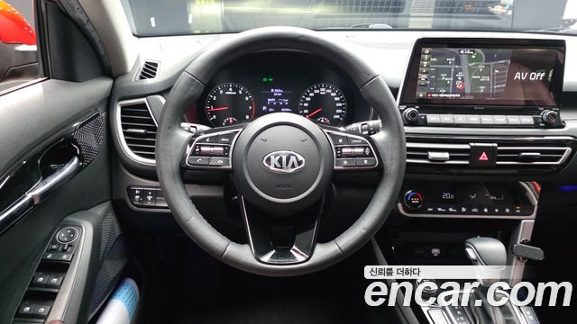 Kia Seltos Gasoline 1.6 Turbo 2WD Noblesse 2020 — фото 13