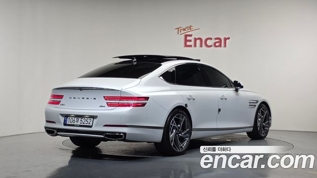 Genesis G80 (RG3) Gasoline 2.5 Turbo AWD 2022 — фото 2