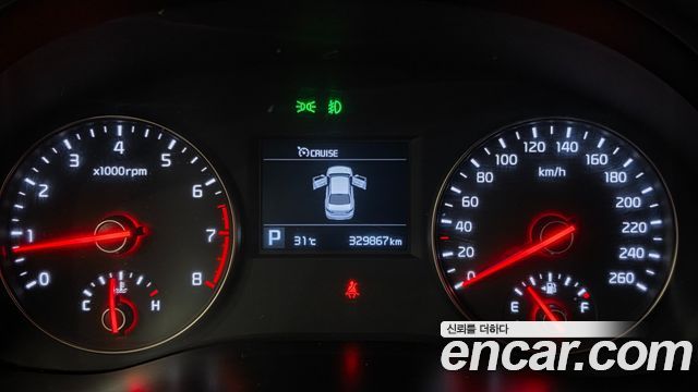 Kia K7 3.0 LPI Luxury (Rental Car) 2017 — фото 17