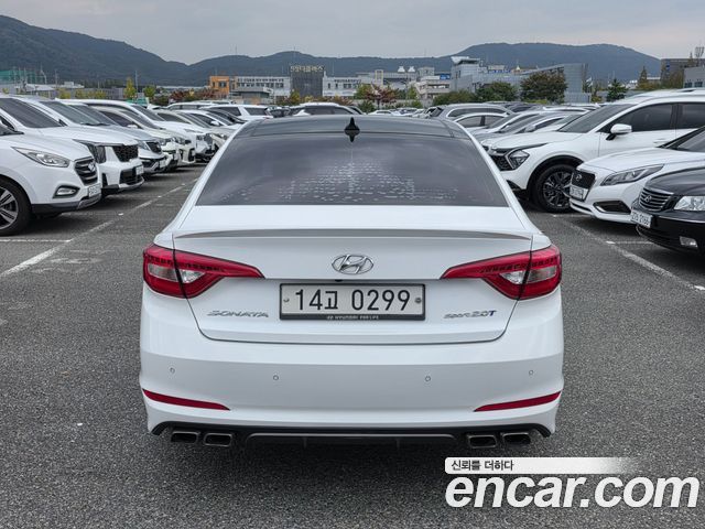 Hyundai Sonata (LF) 2.0 Turbo Exclusive 2017 — фото 4
