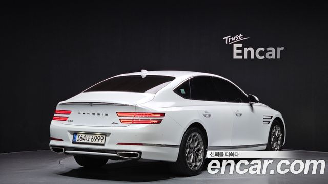 Genesis G80 (RG3) Gasoline 3.5 Turbo AWD 2022 — фото 2
