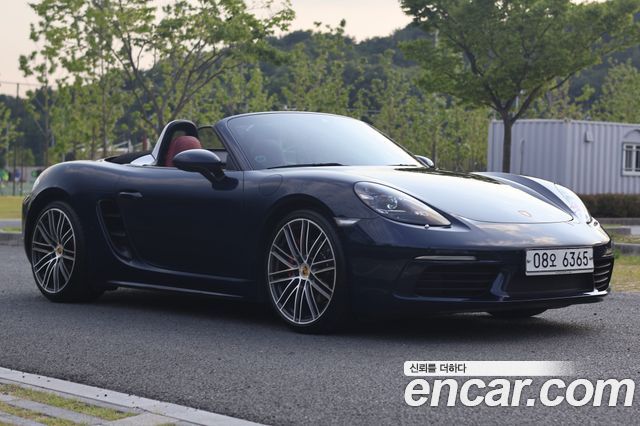 Porsche 718 Boxster S 2.5 2017 — фото 2