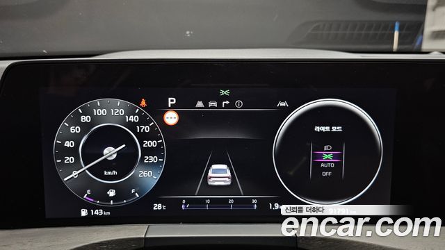 Kia K8 2.5 Gasoline 2WD Noblesse 2022 — фото 8
