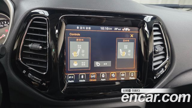 Jeep Compass (II) 2.4 Limitied AWD 2019 — фото 14