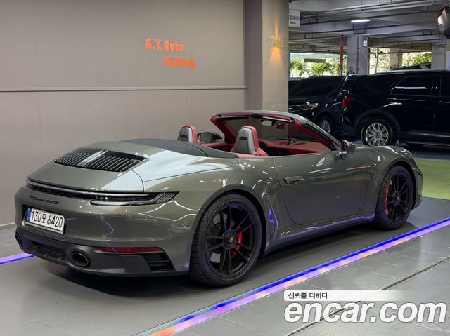 Porsche 911 (992) Carrera 4 GTS Cabriolet 2023 — фото 4