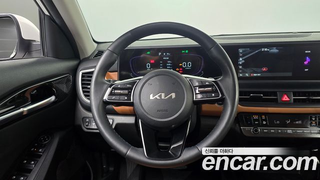 Kia Seltos Gasoline 1.6 Turbo 2WD Signature 2023 — фото 13