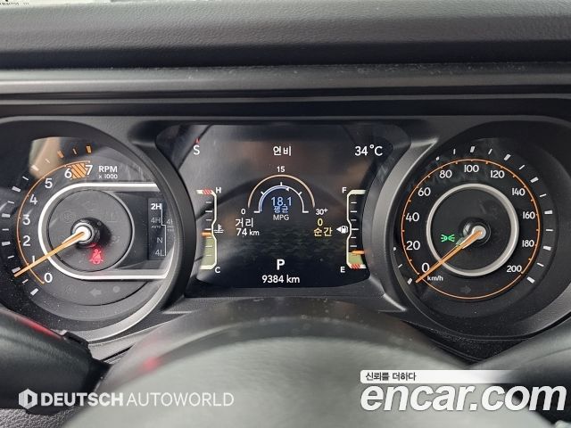 Jeep Wrangler (JL) 2.0 Rubicon 4door Mojito Edition 2025 — фото 8