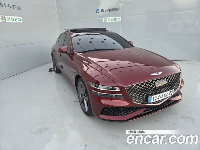 Genesis G80 (RG3) Gasoline 2.5 Turbo AWD 2023 — фото 3