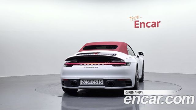 Porsche 911 (992) Carrera 4S Cabriolet 2020 — фото 4