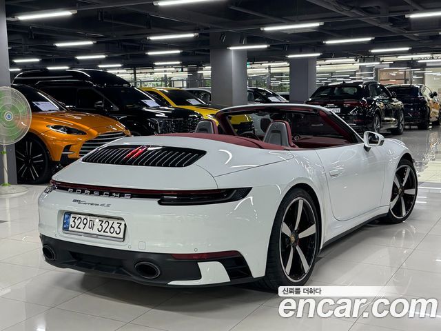 Porsche 911 (992) Carrera S Cabriolet 2021 — фото 3