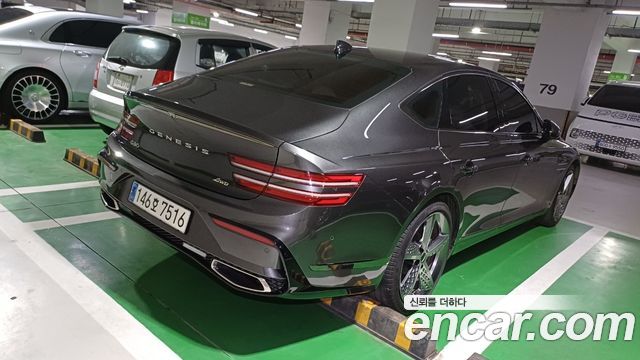 Genesis G80 (RG3) Gasoline 2.5 Turbo AWD Black 2025 — фото 3