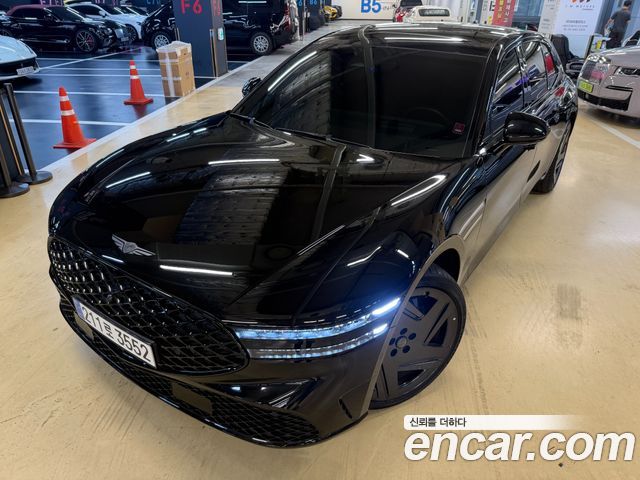Genesis G90 (RS4) Gasoline 3.5 Turbo e-S/C AWD Black 2025 — фото 1