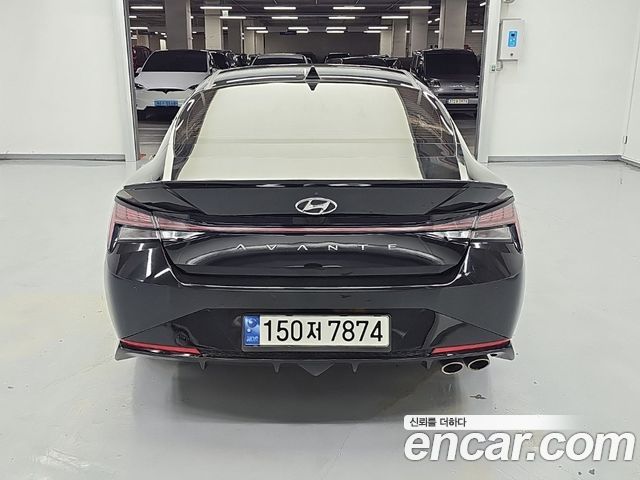 Hyundai Avante (CN7) 1.6 Turbo N Line Inspiration 2021 — фото 2