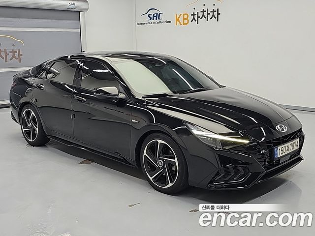 Hyundai Avante (CN7) 1.6 Turbo N Line Inspiration 2021 — фото 3