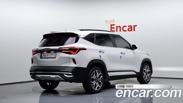 Kia Seltos Gasoline 1.6 Turbo 2WD Signature 2023 — фото 2
