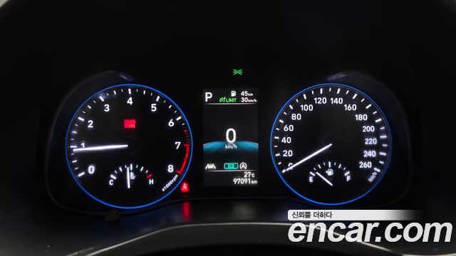 Hyundai Kona Gasoline 1.6 Turbo 4WD Smart 2021 — фото 8