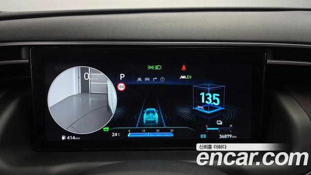Hyundai Tucson Hybrid (NX4) Inspiration 2WD 2023 — фото 8