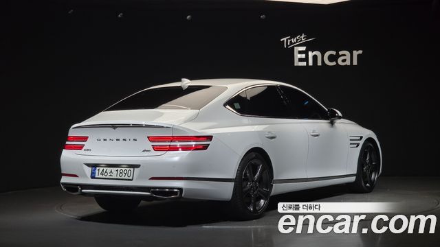 Genesis G80 (RG3) Gasoline 2.5 Turbo AWD 2021 — фото 2
