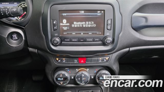 Jeep Renegade 2.0 Diesel Limited AWD 2017 — фото 14