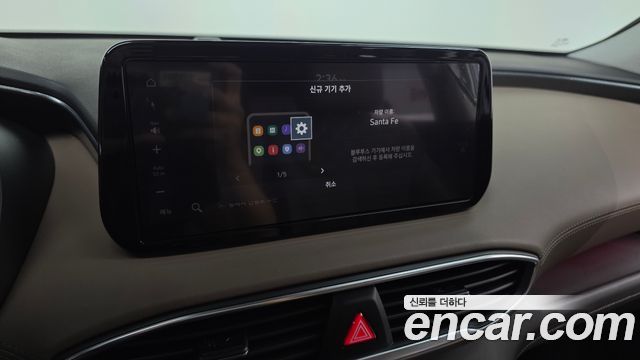 Hyundai Santa Fe Gasoline 2.5T 4WD Prestige 2021 — фото 16