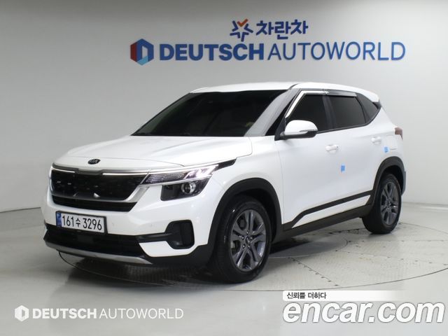 Kia Seltos Gasoline 1.6 Turbo 2WD Prestige 2021 — фото 1