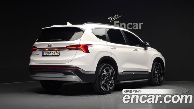 Hyundai Santa Fe Gasoline 2.5T 2WD Prestige 2021 — фото 2