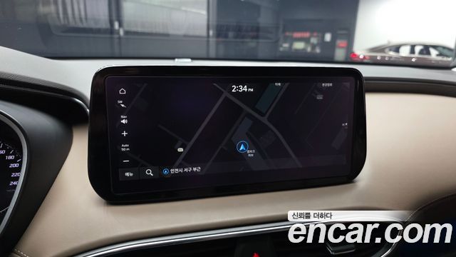 Hyundai Santa Fe Gasoline 2.5T 2WD Prestige 2021 — фото 14