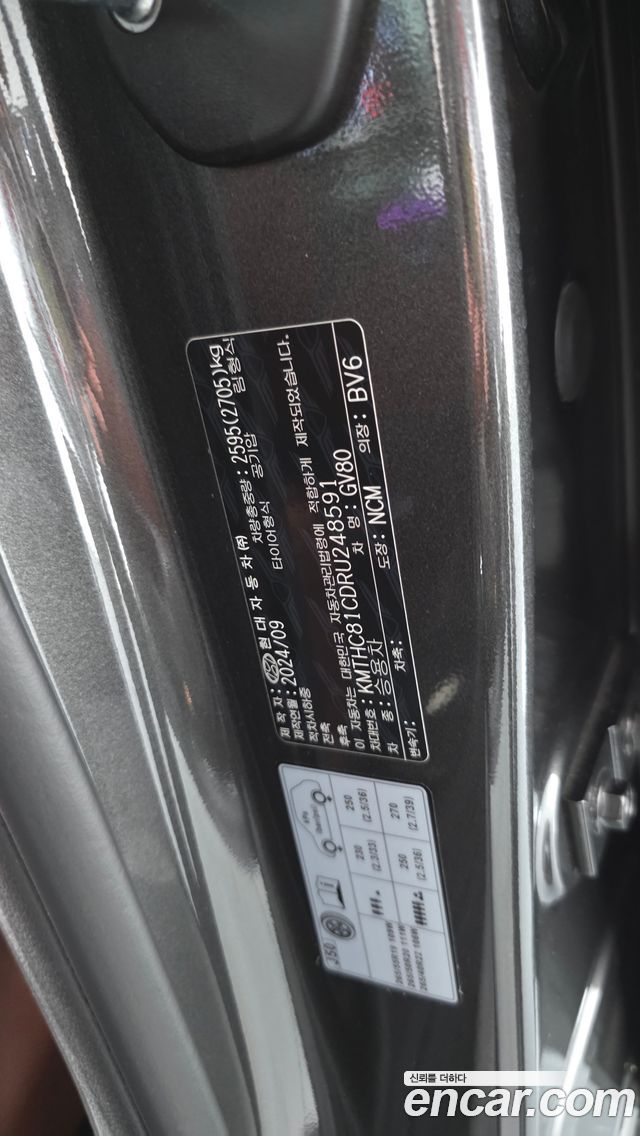 Genesis GV80 3.5T Gasoline AWD 2024 — фото 45