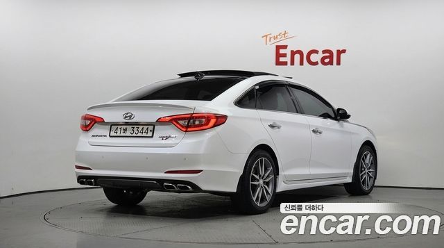 Hyundai Sonata (LF) 2.0 Turbo Exclusive 2015 — фото 2