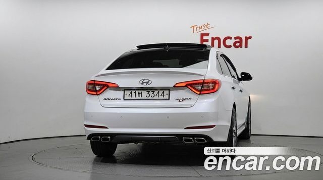 Hyundai Sonata (LF) 2.0 Turbo Exclusive 2015 — фото 4
