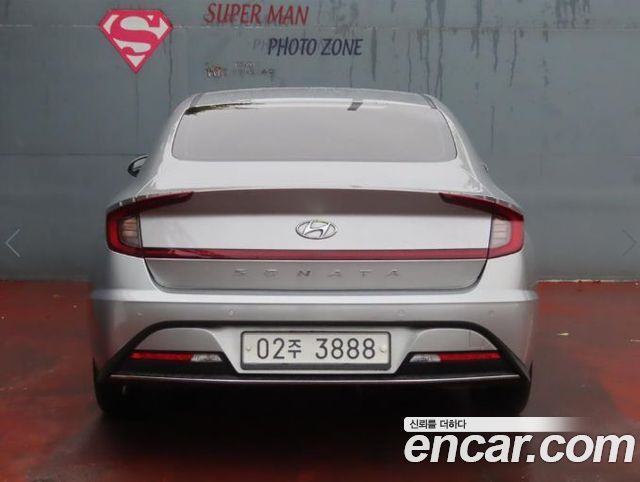 Hyundai Sonata (DN8) 2.0 LPG(rental car) Style 2020 — фото 4