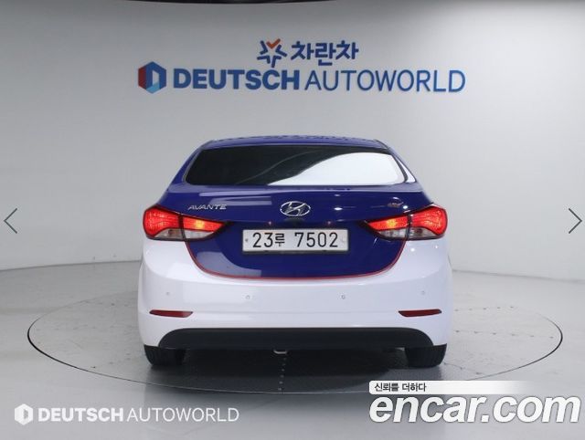Hyundai Avante 1.6 GDi Style 2014 — фото 4