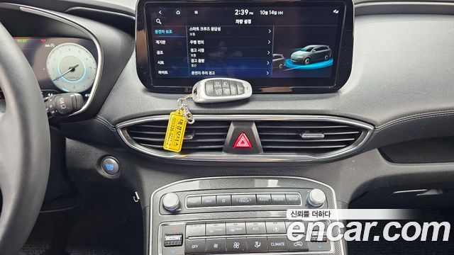 Hyundai Santa Fe Gasoline 2.5T 2WD Prestige 2021 — фото 14