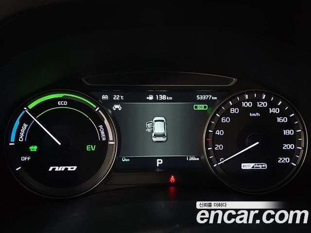 Kia Niro 1.6 Plug-in HEV Noblesse 2019 — фото 7