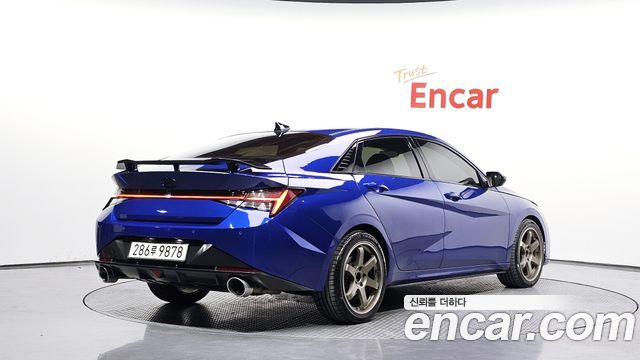 Hyundai Avante (CN7) 1.6 Turbo N Line Inspiration 2022 — фото 2