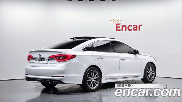 Hyundai Sonata (LF) 2.0 Turbo Exclusive 2015 — фото 2