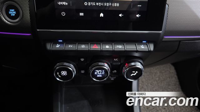 Renault Korea XM3 1.6 E-TECH Inspire e-shifter 2023 — фото 29